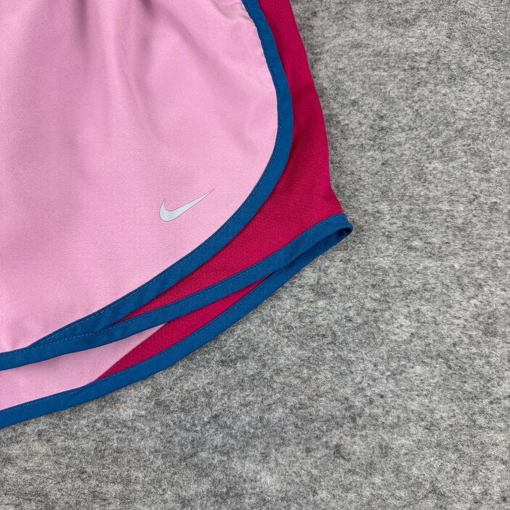 Nike Dri Fit Tempo Running Shorts 3" Lined Pink Womens Small S - Picture 2 of 12